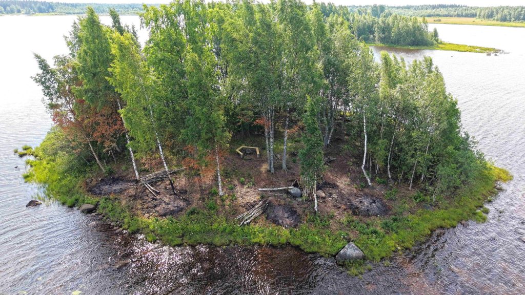 Selkäletto ja tulistelupaikka