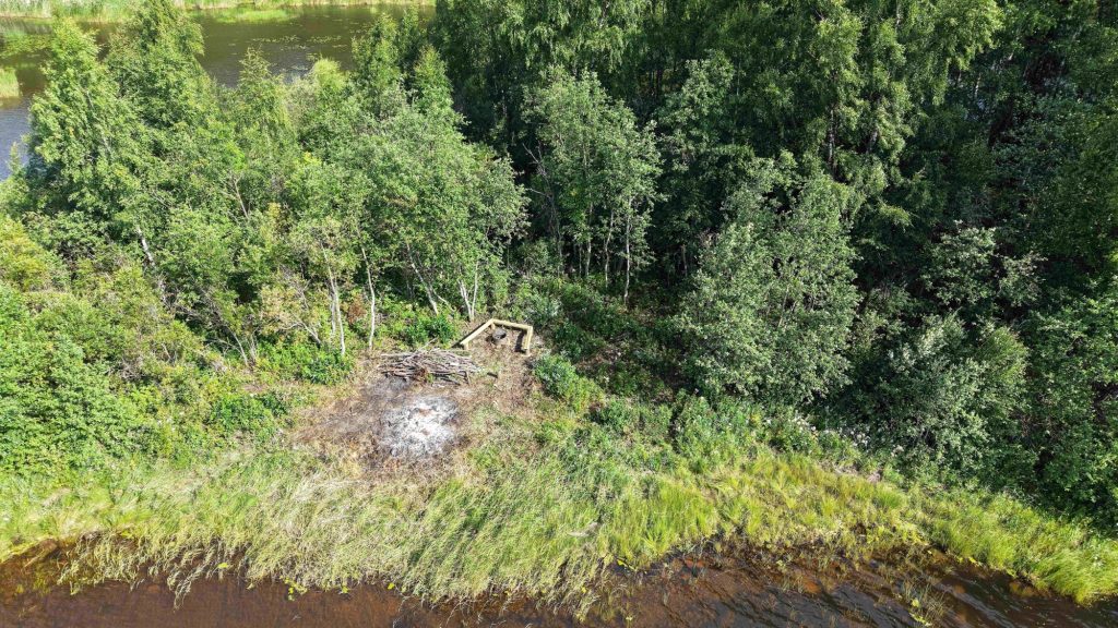 Verkkoletto ja tulistelupaikka